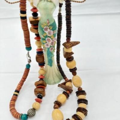 TWO VINTAGE NECKLACE