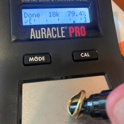 18k Yellow Gold Estate Ring Size 5