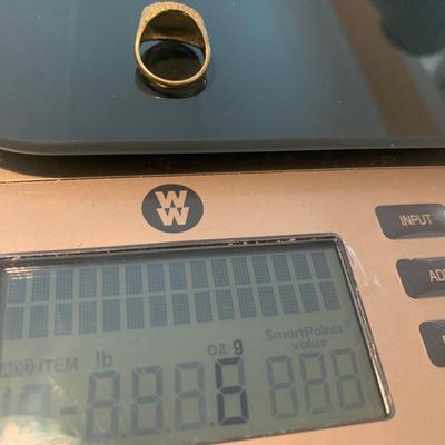 18k Yellow Gold Estate Ring Size 5