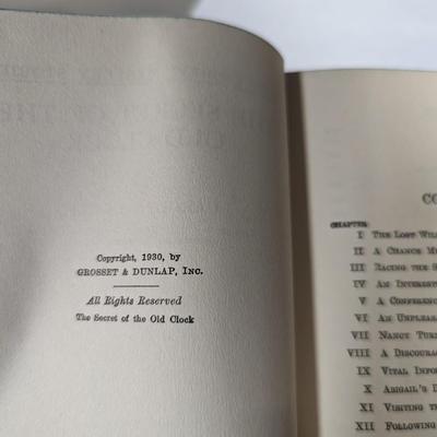 1930's 1940's A Nancy Drew Mystery Story Carolyn Keene