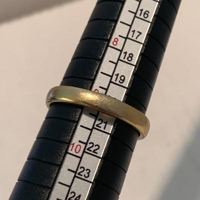 18k Yellow Gold Tulip Ring With Pearl