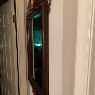 Mahogany Mirror Eagle Emblem