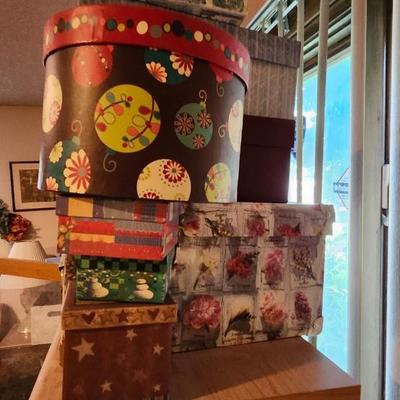 Photo Storage Box lot , Holds, Assorted Designs