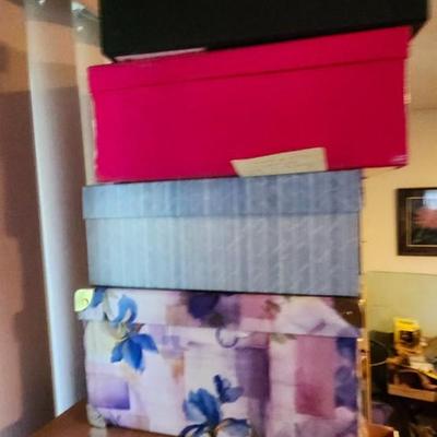 Photo Storage Box lot , Holds, Assorted Designs