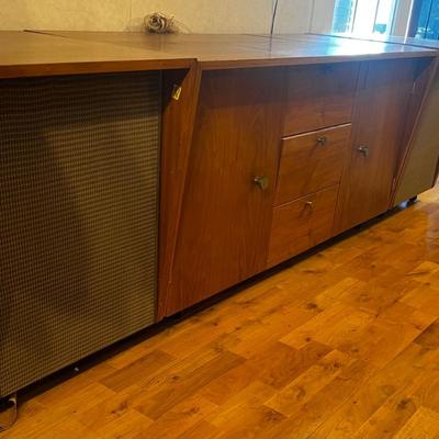 Mid Century Stereo Cabinet