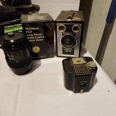 Vintage Camera Lot including Polaroid NIB