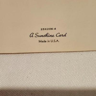 Vintage Greeting Cards Boxed The Studio Box Funny Designs Studio Card by Sunshine Made in USA