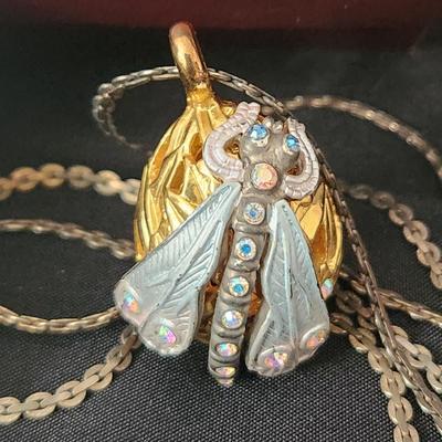 Edgar Berebi The Dragonfly Egg Pendent w Box