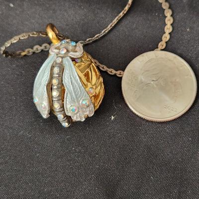 Edgar Berebi The Dragonfly Egg Pendent w Box