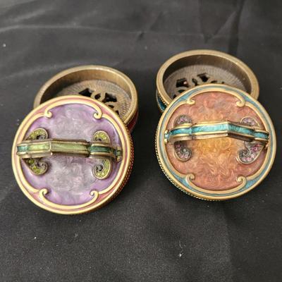 2 Jay Strongwater Trinket Holder Box