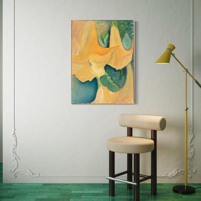 105 Original Oil Painting "Angel Trumpets" by Ellen Into