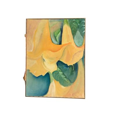 105 Original Oil Painting "Angel Trumpets" by Ellen Into