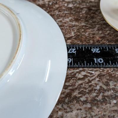 Vintage E. Duffourc Favorite Bavaria 3101 22 Espresso Cup Saucer Set of 6 with Plate one cup repaired