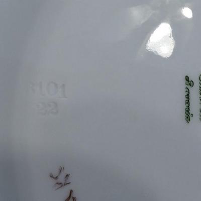 Vintage E. Duffourc Favorite Bavaria 3101 22 Espresso Cup Saucer Set of 6 with Plate one cup repaired