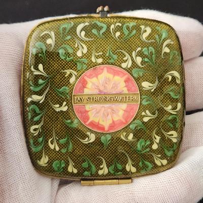 2 Jay Strongwater Compact Double Mirrors