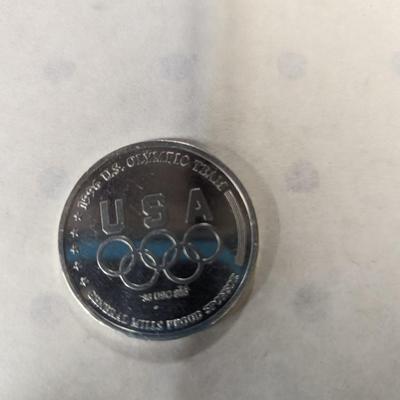 1953 Mohawk Trail Banner Olympic Novelty Coin