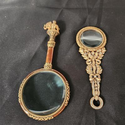 2 Ornate Edgar Berebi Magnifier Glass Magnifying Glasses Elephant