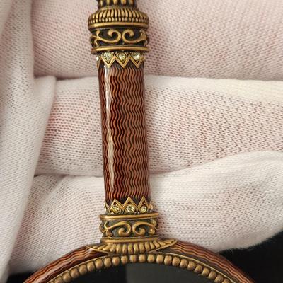 2 Ornate Edgar Berebi Magnifier Glass Magnifying Glasses Elephant