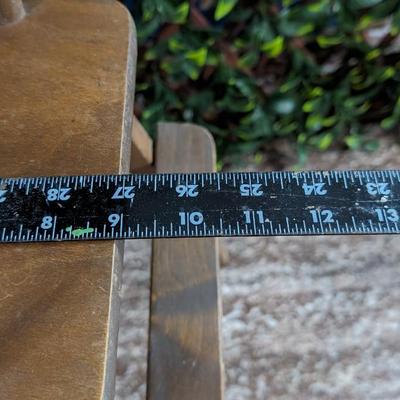 Vintage Doll High Chair Wooden - Doll Not Included