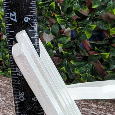 Vintage Doll Adirondack Chair Wooden White