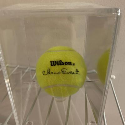 Chris Everett Signed Tennis Ball