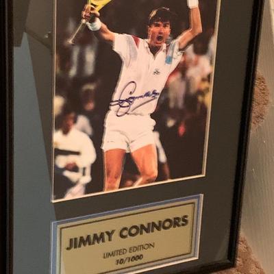 Jimmie Conners Autograph 1/1000 w/ COA