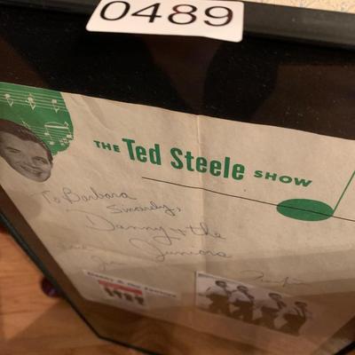 Frankie & The Juniors Autograph & Vintage 45