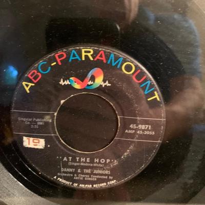 Frankie & The Juniors Autograph & Vintage 45