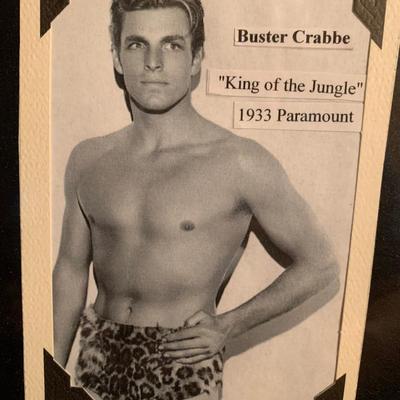 Buster Crabb Autograph / King of the Jungle
