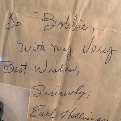 Earl Holliman Film & Tv Actor Autograph