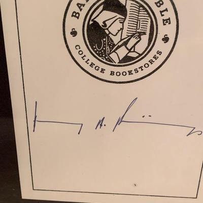 Authors Book Plate Autograph Collection Tudrow John Madden Dan Rather Mary Higgins Clark +++