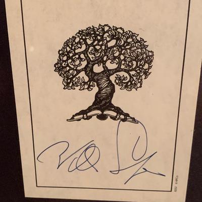Authors Book Plate Autograph Collection Tudrow John Madden Dan Rather Mary Higgins Clark +++