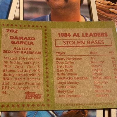 Bluejays Baseball Cards