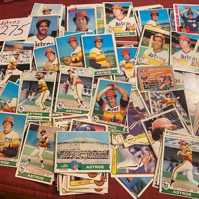 Vintage Astro Baseball Cards