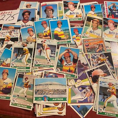 Vintage Astro Baseball Cards