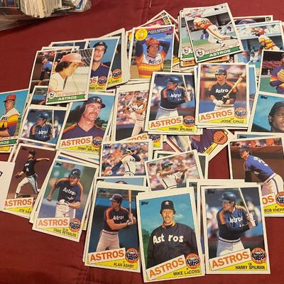 Vintage Astro Baseball Cards