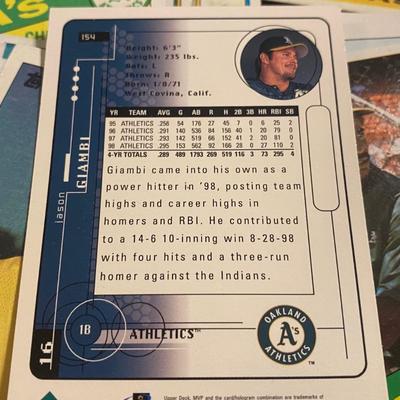 Vintage A’s Baseball Cards