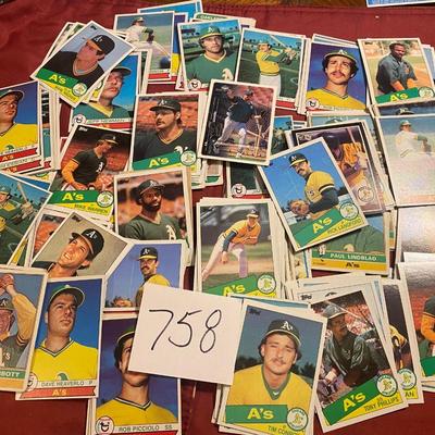Vintage A’s Baseball Cards
