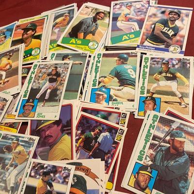 Vintage Oakland A’s Baseball Cards