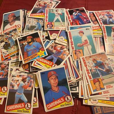Vintage Cardinals Baseball Cards