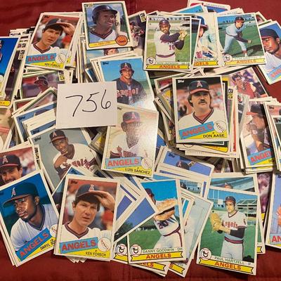Vintage Angels Baseball Cards