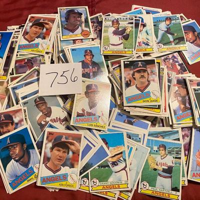 Vintage Angels Baseball Cards