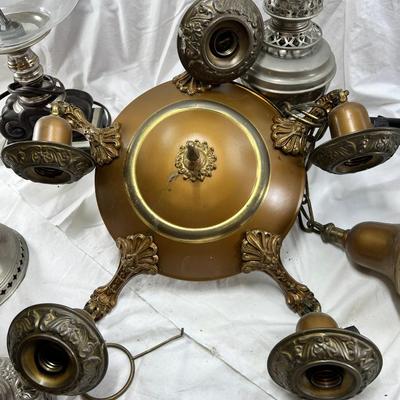 Antique and vintage lights Parts and projects