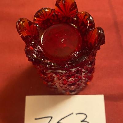 Vintage Daisy and Button Votive Candle Holder