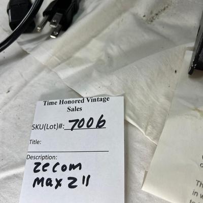 Max-Z Zercom vintage untested radio broadcast gear.