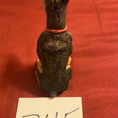 Doberman Dog Figure