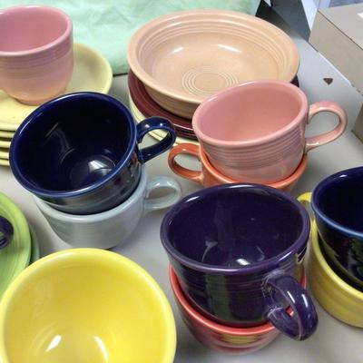 Large Lot of Fiesta Dishes