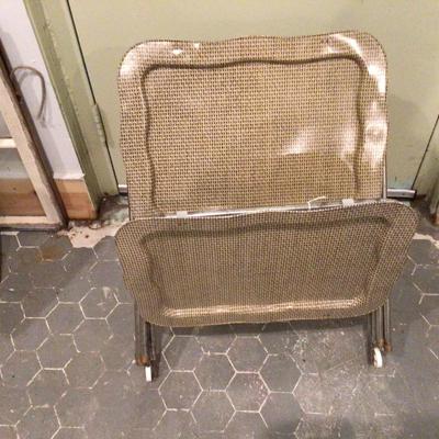 MCM TV Trays Set With Holding Stand