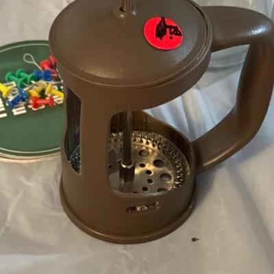 FRANGELICO French Press Coffee Maker Makes 1 Cup of Coffee or Espresso