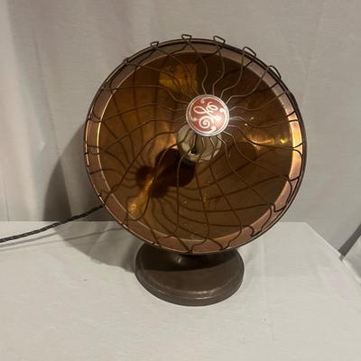 General Electric Copper Sun Disc Electric Heater (BB-MG)